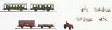 Trix 23944 BRANCH LINE Car Set-4