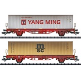 Trix 24139 Type Lgs 580 Container Transport Car Set