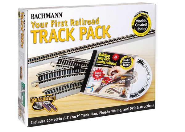 Bachmann 44596 Nickel Silver First Railroad HO Track Pack