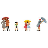 Faller 150953 Passersby with Umbrella