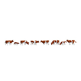 Faller 155507 Cows Brown Spotted