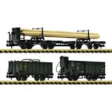 Fleischmann 6660061 3 Piece Set Goods Wagons K.Bay.Sts.B. DC