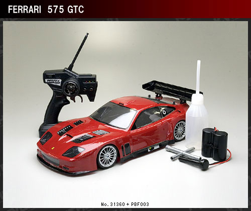 KYOSHO - FOUR Ferrari 1/18 scale: 1x 575 GTC 2004 1x 5…