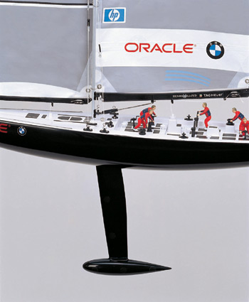 Oracle BMW Kyosho 40013cb radio control yacht
