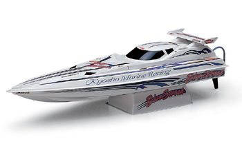 Blue streak radio-controlled racing boat - sporting goods - by