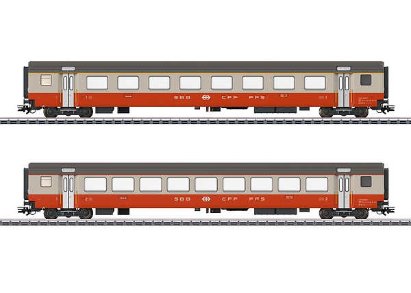 Marklin 42191 Swiss Ex. Pass. Car Set E. IV