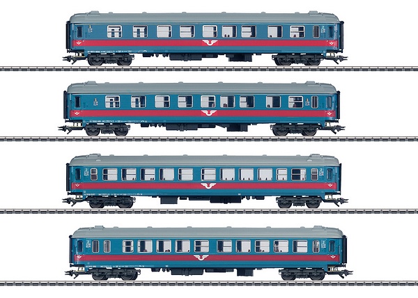 Marklin 43789 SJ Passenger Car Set Era V