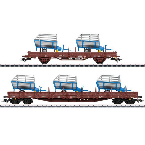 Marklin 46407 Freight Car Farming Implements Set 2