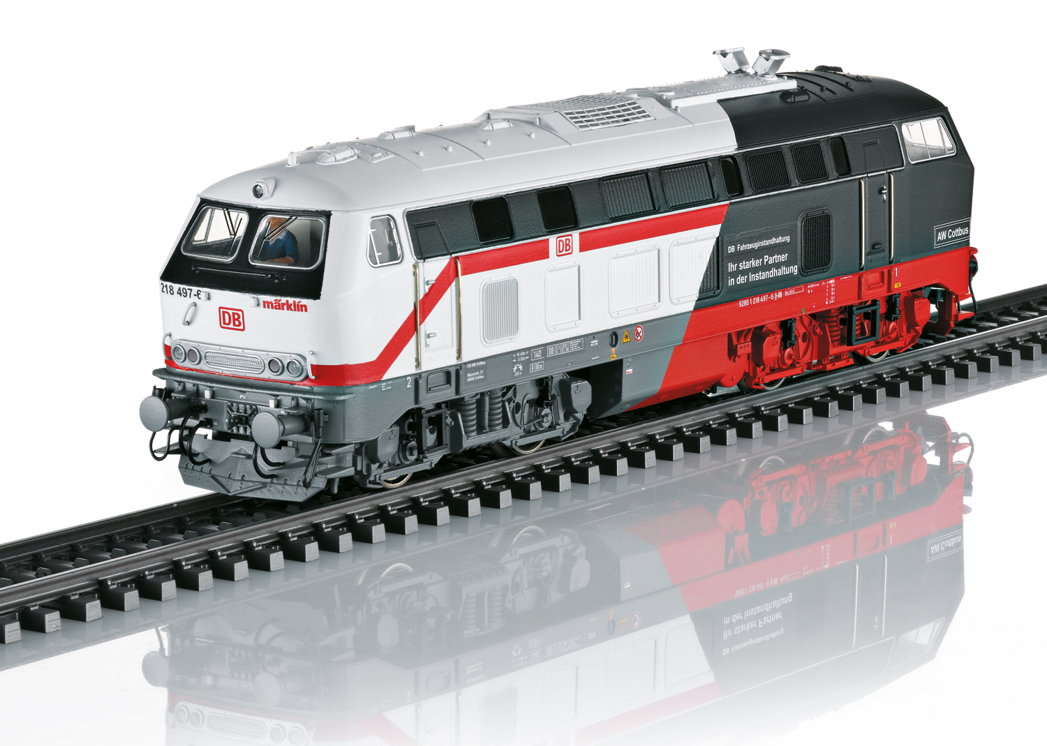 Wiegen Boekwinkel ongeduldig Marklin 39187 Class 218 Diesel Locomotive