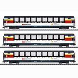 Marklin 43650 Gotthard Panorama Express Train Passenger Car Set