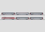 Marklin 43670 EuroCity Express Train Passenger Car Set