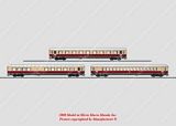 Marklin 43859 TEE Bavaria Express Train Passenger Car Set