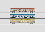 Marklin 43869 Mouse Show Train Passenger Car Set