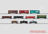 Marklin 45642 American Freight Car Set