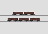 Marklin 46096 Set with 5 Freight Cars Gattung P DSB