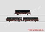 Marklin 46921 Set with 3 Stake Cars