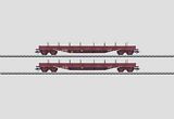 Marklin 47011 Set with 2 Low Side Cars