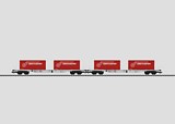 Marklin 47083 Container Flat Car Set