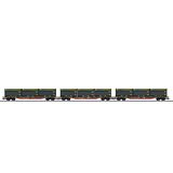 Marklin 47091 DB AG Transport Cars with WoodTainer XXL Containers