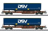 Marklin 47111 Deep Well Flat Car Set AAE/DSV Ep VI