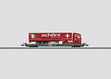 Marklin 47417 Rollende Landstrasse Rolling Road Depressed Floor Flat Car