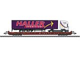 Marklin 47419 Rollende Landstrasse Depressed Floor Flat Car