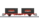 Marklin 47690 Type Lgnss Container Transport Car