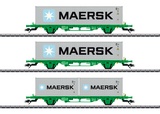 Marklin 47726 Type Lgns Container Flat Car Set