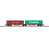 Marklin 47800 Type Sggrss 80 Double Container Transport Car