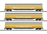 Marklin 48059 Type Habbiillnss High Capacity Sliding Wall Boxcar Set