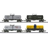 Marklin 48640 Set with 4 Tin Plate Tank Cars