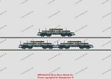 Marklin 48719 Heavy-Duty Flat Car Set