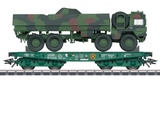 Marklin 48875 Heavy Duty Flat Car Rlmmps mit MAN10t BW Ep VI