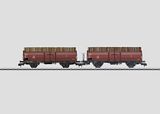 Marklin 58228 Loading Wood Freight Car Set