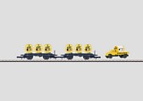 Marklin 82369 Dinkelacker Container Transport Car Set