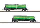 Marklin 82532 Green Cargo Funnel Flow Tank Car Set