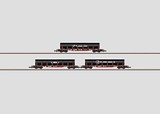 Marklin 82599 Pipe Transport Set w-3 Stake Cars