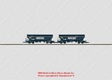 Marklin 82623 Set with 2 High Capacity Covered Hopper Cars Uapps SNCF