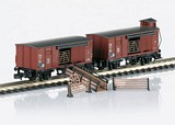 Marklin 86602 Livestock Transport Car Set 2 Each Type G 10 Boxcars