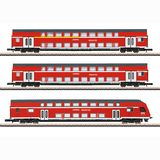 Marklin 87297 DB Regio AG Bi-Level Car Set