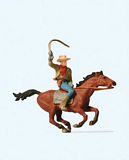 Preiser 29065 Cowboy on Horseback