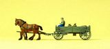 Preiser 30411 Box farmer wagon