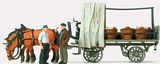 Preiser 30449 Platform Wagon Horse Carriage