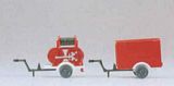 Preiser 35010 Hose trailer ZIEGLER 2 B-2 C and fire fighting trailer ZIEGLER