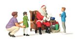 Preiser 44931 Father Christmas Sitting in Chair