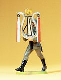 Preiser 56087 Soldier Musician Marching with Lyre