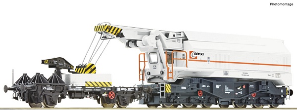ROCO(ロコ) HO Digital railway slewing crane, SERSA 79039