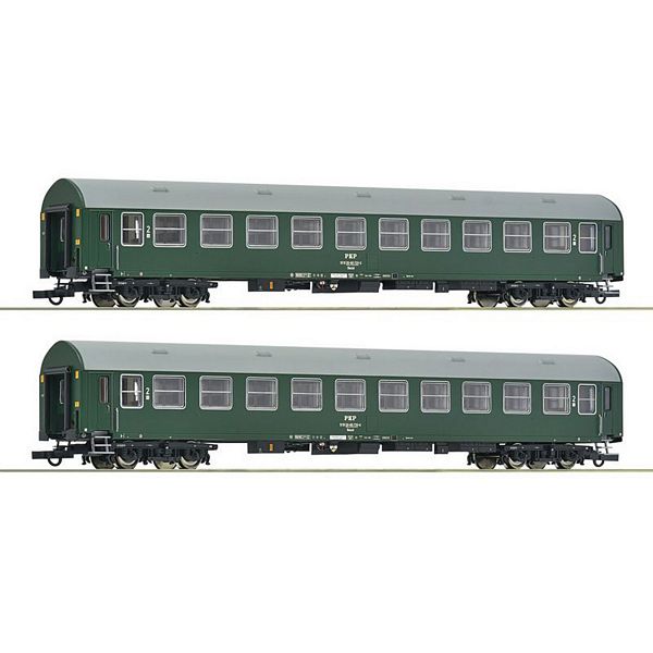 Roco 6200102 2 Piece Set Passenger Coaches PKP