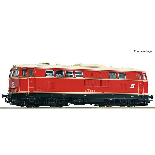 Roco 70074 Diesel Locomotive 2143.07 OBB DCC