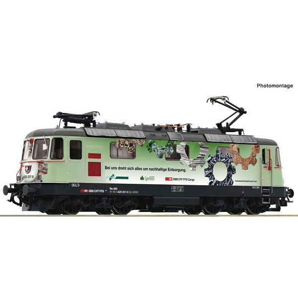 Roco 71417 Electric Locomotive Re 420 257-8 SBB Cargo DCC